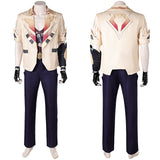 Valorant Tejo Yellow Top Pants Full Set Cosplay Costume Outfits Halloween Carnival Suit
