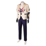 Valorant Tejo Yellow Top Pants Full Set Cosplay Costume Outfits Halloween Carnival Suit
