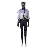 Valorant Vyse Women Black Outfit Cosplay Costume Outfits Halloween Carnival Suit