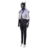 Valorant Vyse Women Black Outfit Cosplay Costume Outfits Halloween Carnival Suit