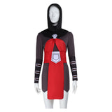 Ventress Red Outfit Women Cosplay Costume Outfits Halloween Carnival Suit