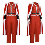 Violent Night Mrs. Claus Women Red Outfit Cosplay Costume Outfit Halloween Carnival Suit