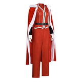 Violent Night Mrs. Claus Women Red Outfit Cosplay Costume Outfit Halloween Carnival Suit