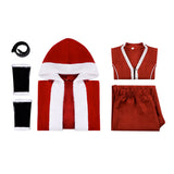 Violent Night Mrs. Claus Women Red Outfit Cosplay Costume Outfit Halloween Carnival Suit