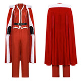 Violent Night Mrs. Claus Women Red Outfit Cosplay Costume Outfit Halloween Carnival Suit