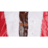 Violent Night Nick Red Santa Claus Suit Cosplay Costume Outfit Halloween Carnival Suit