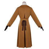 Violet Evergarden Women Brown School Uniform Dress Cosplay Costume Outfit Halloween Carnival Suit