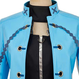 Virgin Punk Clockwork Girl Ubu Shinsui Blue Outfit Cosplay Costume Outfits Halloween Carnival Suit