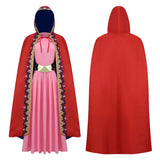 Vivi Women Pink Outfit Cosplay Costume Outfit Halloween Carnival Suit