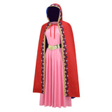 Vivi Women Pink Outfit Cosplay Costume Outfit Halloween Carnival Suit