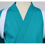 Wano Country Arc Usopp Blue Kimono Outfit Cosplay Costume Outfit Halloween Carnival Suit