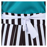 Wano Country Arc Usopp Blue Kimono Outfit Cosplay Costume Outfit Halloween Carnival Suit