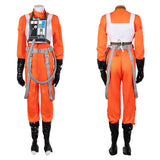 Ward Women Orange Jumpsuit Cosplay Costume Outfit Halloween Carnival Suit