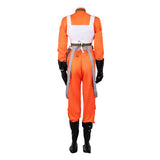 Ward Women Orange Jumpsuit Cosplay Costume Outfit Halloween Carnival Suit