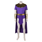 Watchmen Chapter I (2024) Moloch Purple Outfit Cosplay Costume Outfits Halloween Carnival Suit