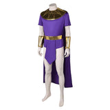 Watchmen Chapter I (2024) Moloch Purple Outfit Cosplay Costume Outfits Halloween Carnival Suit