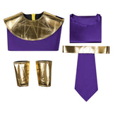 Watchmen Chapter I (2024) Moloch Purple Outfit Cosplay Costume Outfits Halloween Carnival Suit