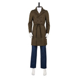 Watchmen Chapter I (2024) Rorschach Brown Outfit Cosplay Costume Outfits Halloween Carnival Suit