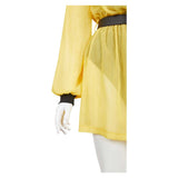 Watchmen Chapter I (2024) Silk Spectre Women Yellow Outfit Cosplay Costume Outfits Halloween Carnival Suit