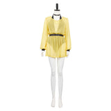 Watchmen Chapter I (2024) Silk Spectre Women Yellow Outfit Cosplay Costume Outfits Halloween Carnival Suit