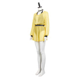 Watchmen Chapter I (2024) Silk Spectre Women Yellow Outfit Cosplay Costume Outfits Halloween Carnival Suit