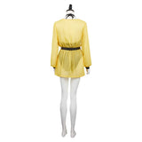 Watchmen Chapter I (2024) Silk Spectre Women Yellow Outfit Cosplay Costume Outfits Halloween Carnival Suit