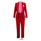 Weapons Gladys Women Red Suit Cosplay Costume Outfit Halloween Carnival Suit