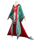 White Snake 2024 Baoqing Women Green Outfit Cosplay Costume Outfits Halloween Carnival Suit