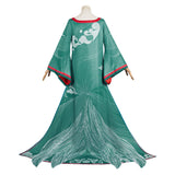 White Snake 2024 Baoqing Women Green Outfit Cosplay Costume Outfits Halloween Carnival Suit