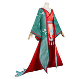 White Snake 2024 Baoqing Women Green Outfit Cosplay Costume Outfits Halloween Carnival Suit