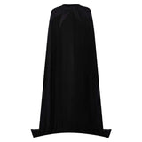 Wicked 2024 Elphaba Women Black Cloak Cosplay Costume Outfits Halloween Carnival Suit