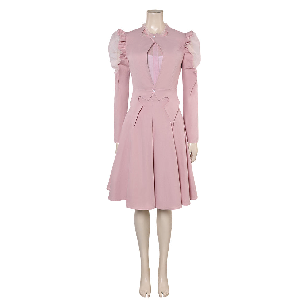Wicked 2024 Glinda Women Pink Dress Cosplay Costume Outfits Halloween TrendsinCosplay Wicked 2024 Glinda Women Pink Dress Cosplay Costume Outfits Halloween TrendsinCosplay