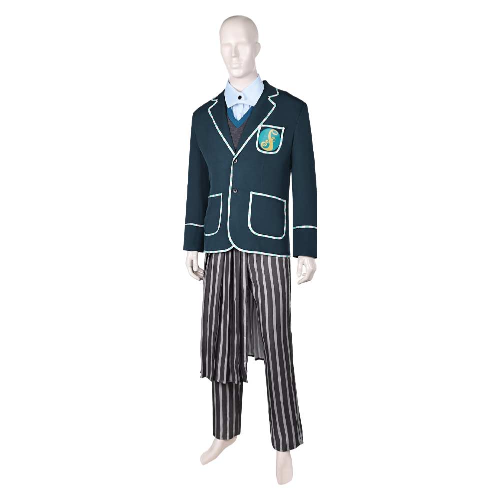 Wicked 2024 Pfannee Unisex Green Uniform Outfit Cosplay Costume Outfit TrendsinCosplay Wicked 2024 Pfannee Unisex Green Uniform Outfit Cosplay Costume Outfit TrendsinCosplay