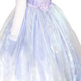 Wicked Glinda Light Purple Sleeveless Outfit Cosplay Costume Outfits Halloween Carnival Suit