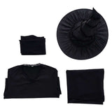 Wicked: For Good Elphaba Black Outfit Halloween Carnival Cosplay Costume