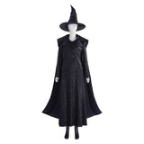 Wicked: For Good Elphaba Black Outfit Halloween Carnival Cosplay Costume