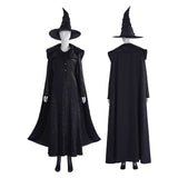 Wicked: For Good Elphaba Black Outfit Halloween Carnival Cosplay Costume
