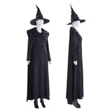 Wicked: For Good Elphaba Black Outfit Halloween Carnival Cosplay Costume