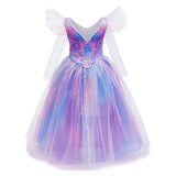 Wicked: For Good Glinda  Kids Light Purple Dress Cosplay Costume Outfits Halloween Carnival Suit