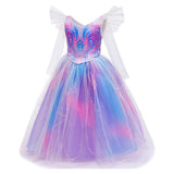 Wicked: For Good Glinda  Kids Light Purple Dress Cosplay Costume Outfits Halloween Carnival Suit