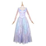 Wicked:For Good Glinda Dreamy Color Outfit Cosplay Costume Outfits Halloween Carnival Suit