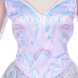 Wicked:For Good Glinda Dreamy Color Outfit Cosplay Costume Outfits Halloween Carnival Suit