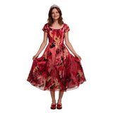 Widow‘s Bay Patricia Women Red Dress Cosplay Costume Outfit Halloween Carnival Suit