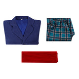 Wildwood Prue McKeel Women Blue Outfit Cosplay Costume Outfit Halloween Carnival Suit