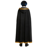 Wistoria Wand and Sword Will Serfort Black Magic Rope Cosplay Costume Outfit Halloween Carnival Suit