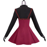 Witch on the Holy Night Aoko Aozaki Women Red Outfit Cosplay Costume Outfit Halloween Carnival Suit