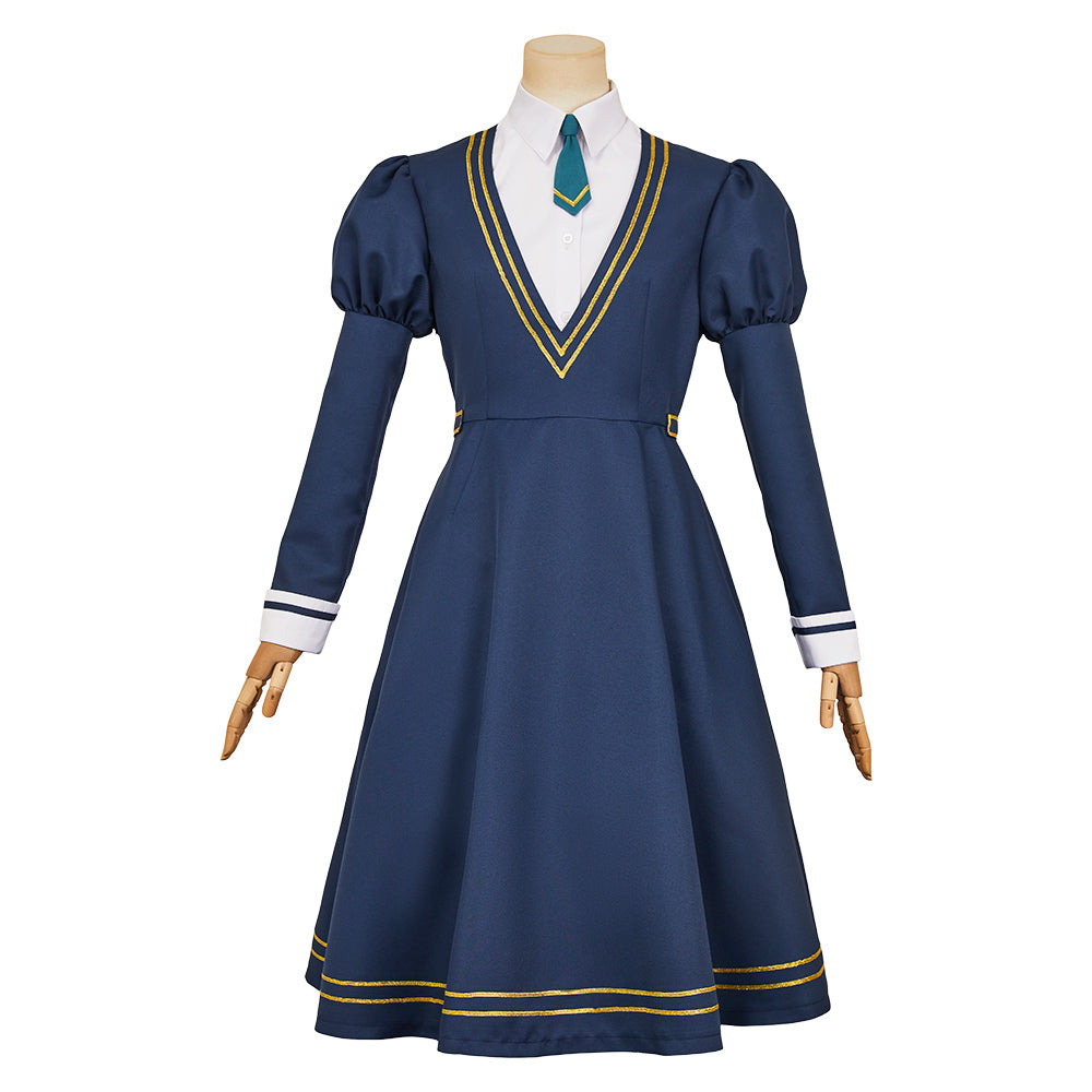 Witch Watch Nemu Miyao Women Blue Dress Cosplay Costume Outfits Hallow TrendsinCosplay Witch Watch Nemu Miyao Women Blue Dress Cosplay Costume Outfits Hallow TrendsinCosplay