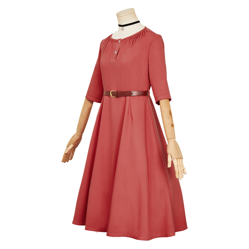 Witch Watch Nico Wakatsuki Women Red Dress Cosplay Costume Outfits Hal – TrendsinCosplay Witch Watch Nico Wakatsuki Women Red Dress Cosplay Costume Outfits Hal – TrendsinCosplay