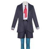 Women Gray School Uniform Cosplay Costume Outfit Halloween Carnival Suit