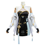 Wuthering Waves Baizhi Women Black Outfit Cosplay Costume Outfit Halloween Carnival Suit